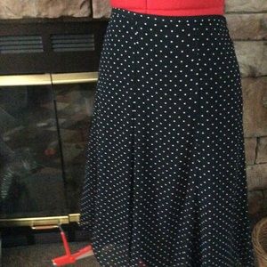 Liz And Co. Flared Skirt 1X